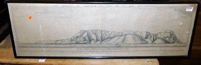 Lot 1032 - WH Toms - The East View of Gibraltar from the...