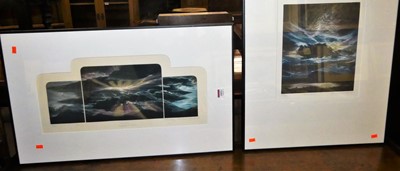 Lot 1053 - Susan E Jameson (b.1944) - Sunrise, Highland...