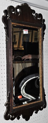 Lot 1148 - A 19th century mahogany Chippendale style fret...