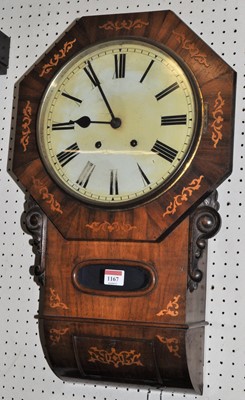 Lot 1167 - A mid-Victorian figured walnut and floral...