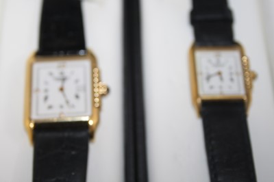 Lot 396 - A gent's Raymond Weil of Geneve gold plated...