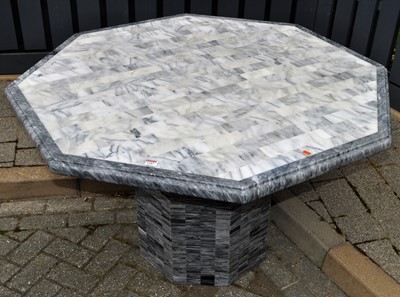 Lot 1183 - A contemporary marble and further marble...