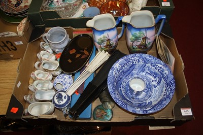 Lot 635 - Two boxes of miscellaneous items, to include...