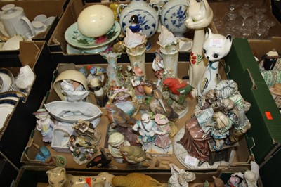 Lot 639 - Two boxes of 19th century and later mainly...