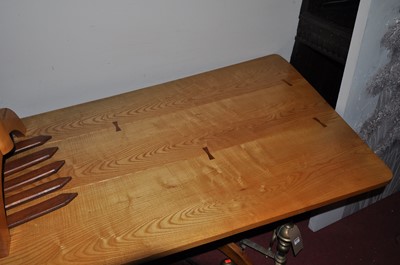 Lot 1230 - Tom Luxmoore - a contemporary ash planked top...