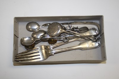 Lot 340 - Various silverwares, to include a pair of...