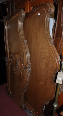 Lot 1237 - A late 19th century French floral carved...