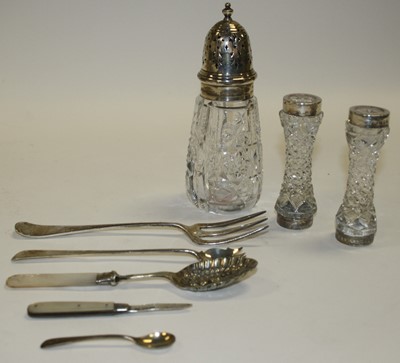 Lot 344 - Various silver items, to include a silver...
