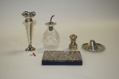 Lot 349 - Various items, to include a silver clad...