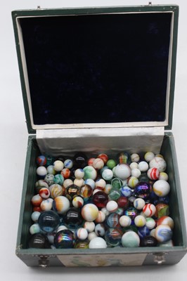 Lot 378 - Various glass marbles