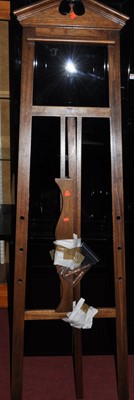 Lot 1239 - A contemporary hardwood freestanding A-frame...