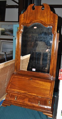 Lot 1243 - A contemporary figured walnut and feather...