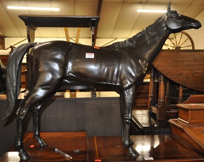 Lot 1251 - A contemporary bronzed metal model of a...