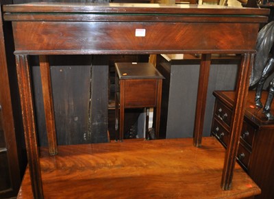 Lot 1255 - An early 19th century mahogany baize-lined...
