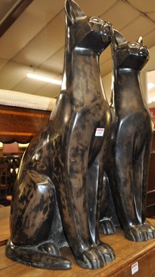 Lot 1309 - A pair of contemporary composition models of...