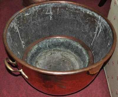 Lot 1341 - A large early 20th century copper and brass...