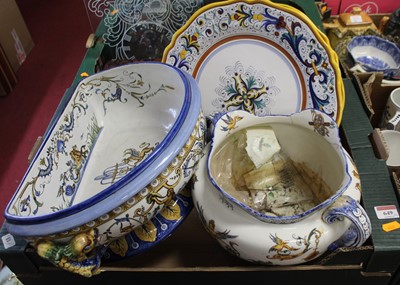 Lot 649 - Two boxes of miscellaneous items to include a...
