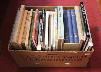 Lot 652 - Two boxes of art related books to include...