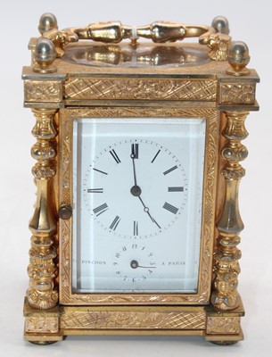 Lot 449 - An early 20th century French gilt metal cased...