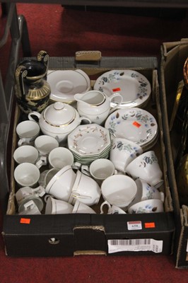 Lot 658 - Two boxes of miscellaneous items to include a...