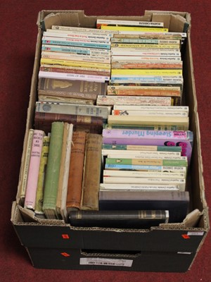 Lot 661 - Two boxes of miscellaneous books mainly being...