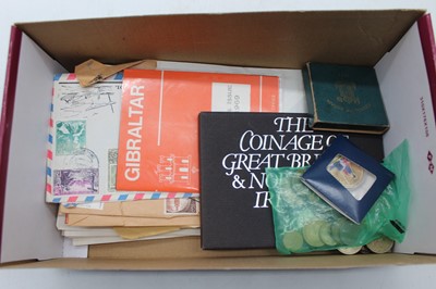 Lot 468 - Various stamps and coinage, to include mainly...