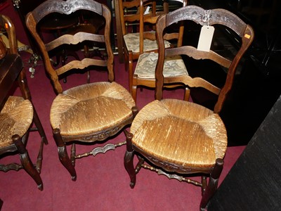 Lot 1374 - A set of six early 20th century provincial...