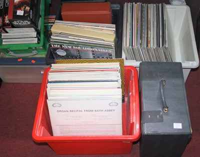 Lot 713 - Four boxes of various LPs to include James...