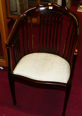 Lot 1421 - A collection of various chairs to include;...