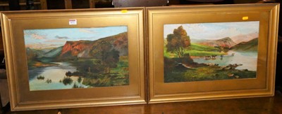 Lot 1072 - R L Brooks - Pair; North Country river...