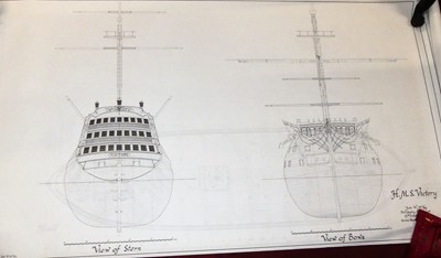 Lot 1079 - A large quantity of reproduced plan sheets for...