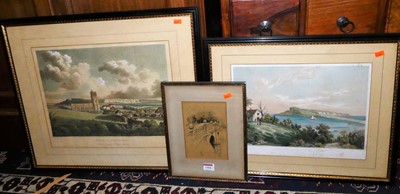 Lot 1104 - After J W Upham - Wyke & Portland, colour...
