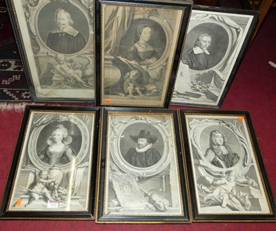 Lot 1113 - After Jacobus Houbraken - At Somerset House,...