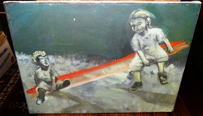 Lot 1115 - Contemporary school - 'I am higher than you',...