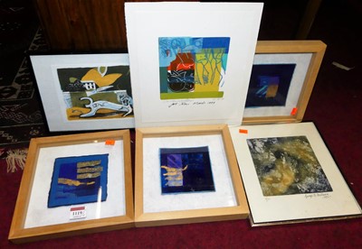 Lot 1119 - Contemporary school - Six various works to...