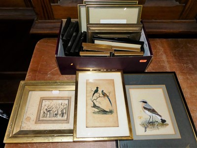 Lot 1123 - A box of assorted pictures and prints, to...