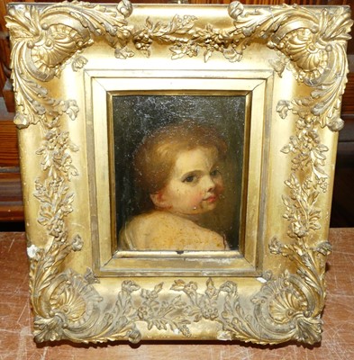Lot 1129 - Circa 1800 English school - Head and shoulders...