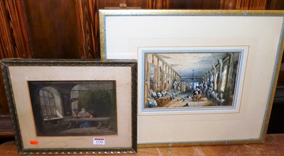 Lot 1130 - George Cattermole (1800-1868)  - Monastic...