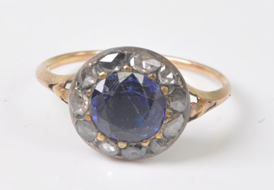 Lot 2506 - An early 19th century yellow and white metal,...