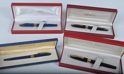 Lot 143 - Four cased Sheaffer Imperial IV fountain pens,...