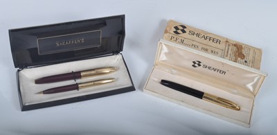 Lot 153 - A boxed Sheaffer PFM V fountain pen and...