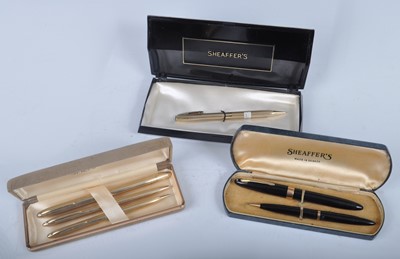 Lot 158 - A cased Sheaffer Triumph fountain pen,...