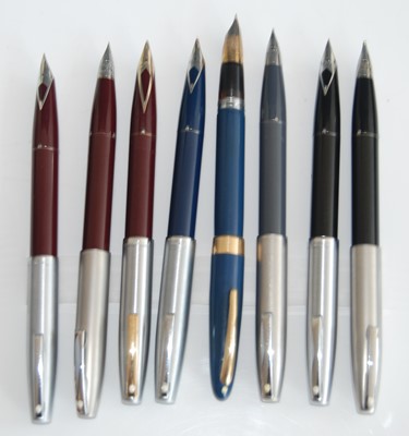 Lot 165 - Three Sheaffer Imperial II fountain pens, in...