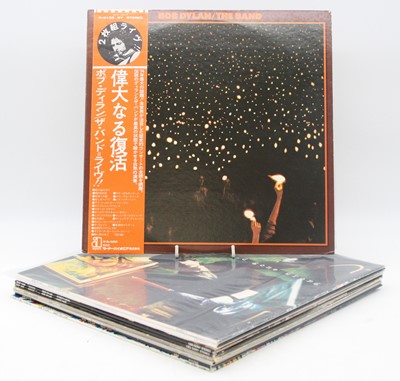 Lot 1075 - Bob Dylan/The Band, a collection of LP's to...
