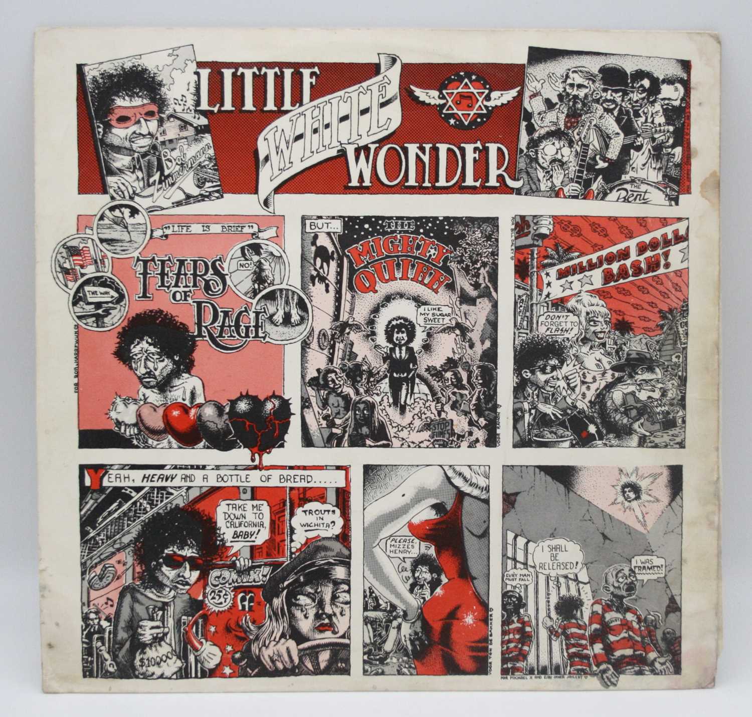 Lot 1078 - A collection of LP's to include Bob Dylan and...