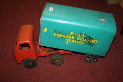 Lot 437 - A Triang tinplate Express Delivery service...
