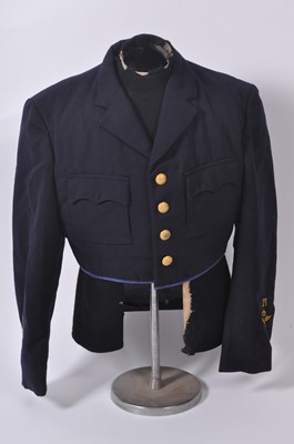 Lot 1005 - Steve Harley, a navy gabardine single breasted...