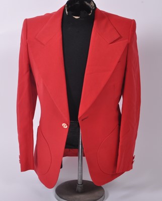 Lot 1007 - Steve Harley, a gentleman's red gabardine two...