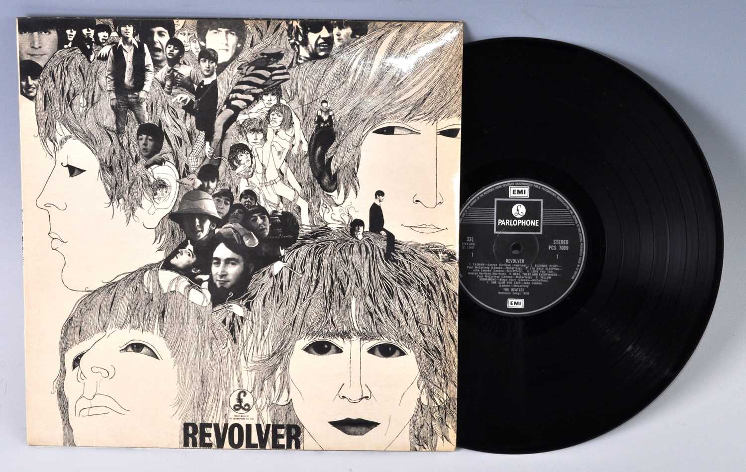 Lot 1041 - The Beatles, a collection of eight LP's to...