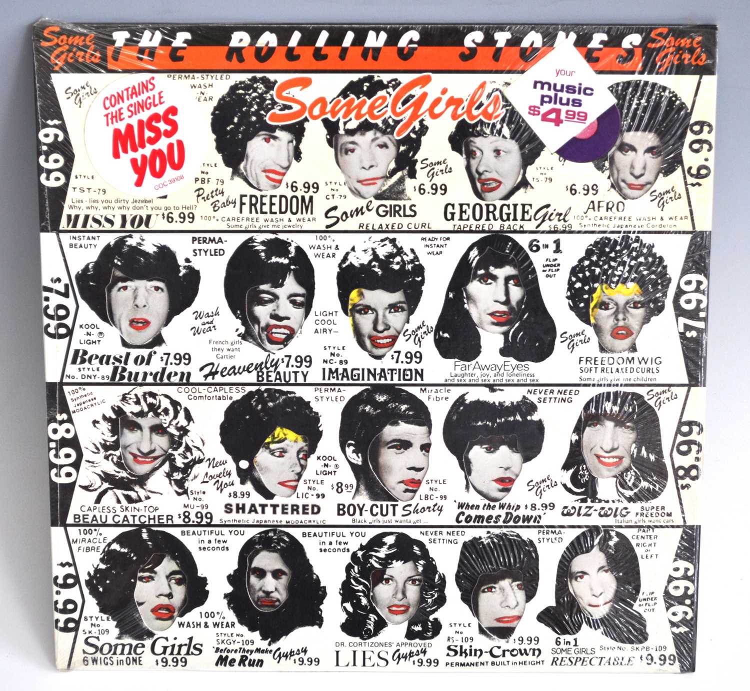 Lot 1036 - The Rolling Stones, a collection of four LP's...